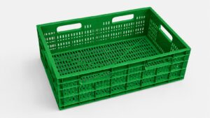 Canasto 10-8430 ventilado alto 600x400x200 mm