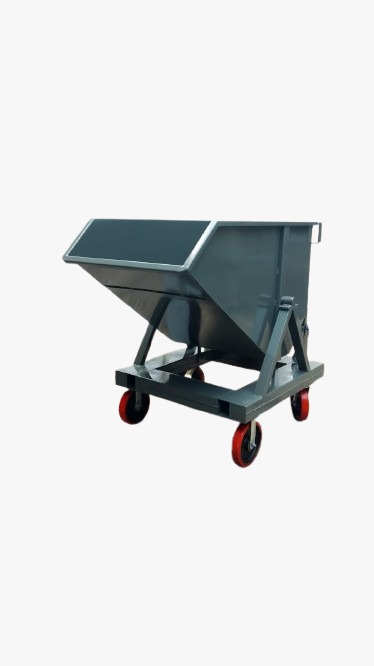 Contenedor 09-6020 Metalico Volcable Chico - Imagen 2