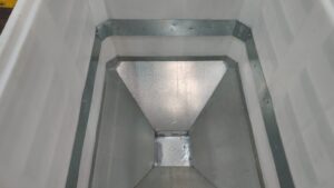 Bin Tolva 76-8502 4 patas 1200x1000x760 mm (350 L)